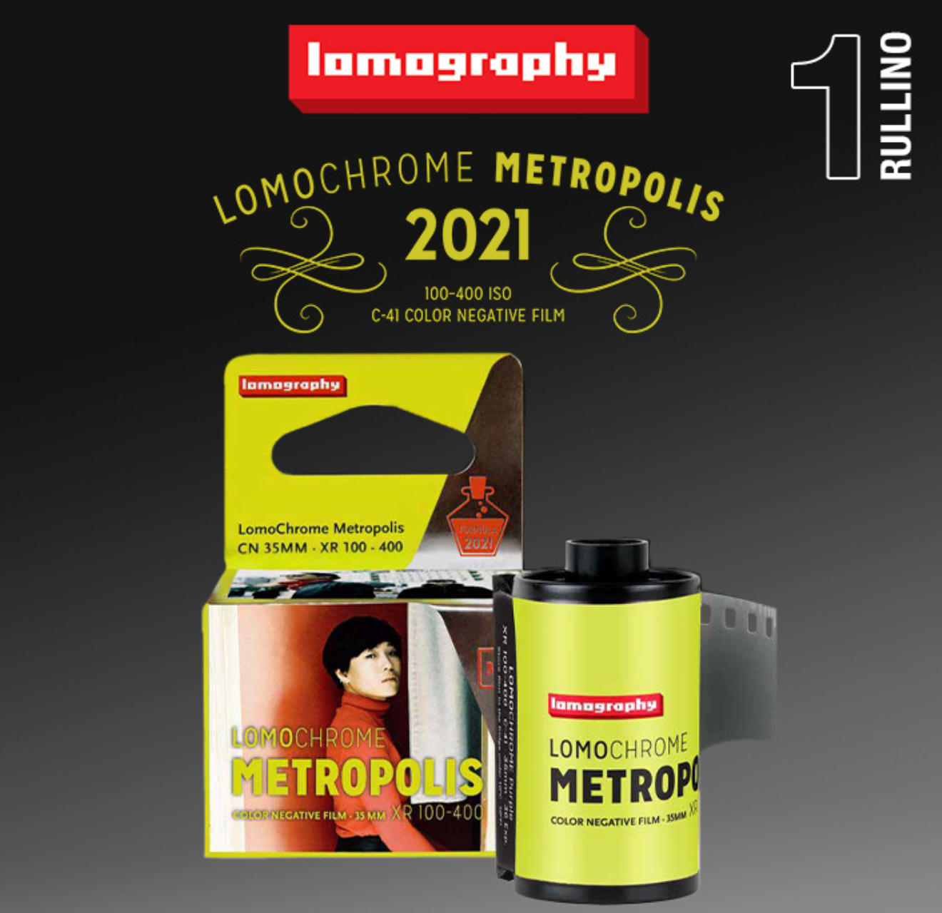 LomoChrome Metropolis ISO 100-400 35mm 36 pose