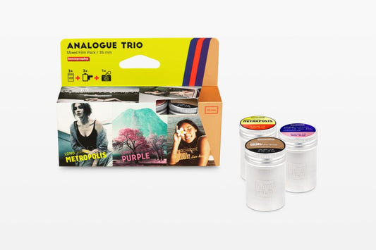 Lomography Analogue Trio – Mix di 3 Pellicole 35 mm colore